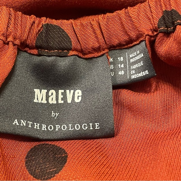 MAEVE by ANTHROPOLOGIE NWOT Lucienne Off the Shoulder Maxi Dress *NO BELT* - Picture 10 of 13